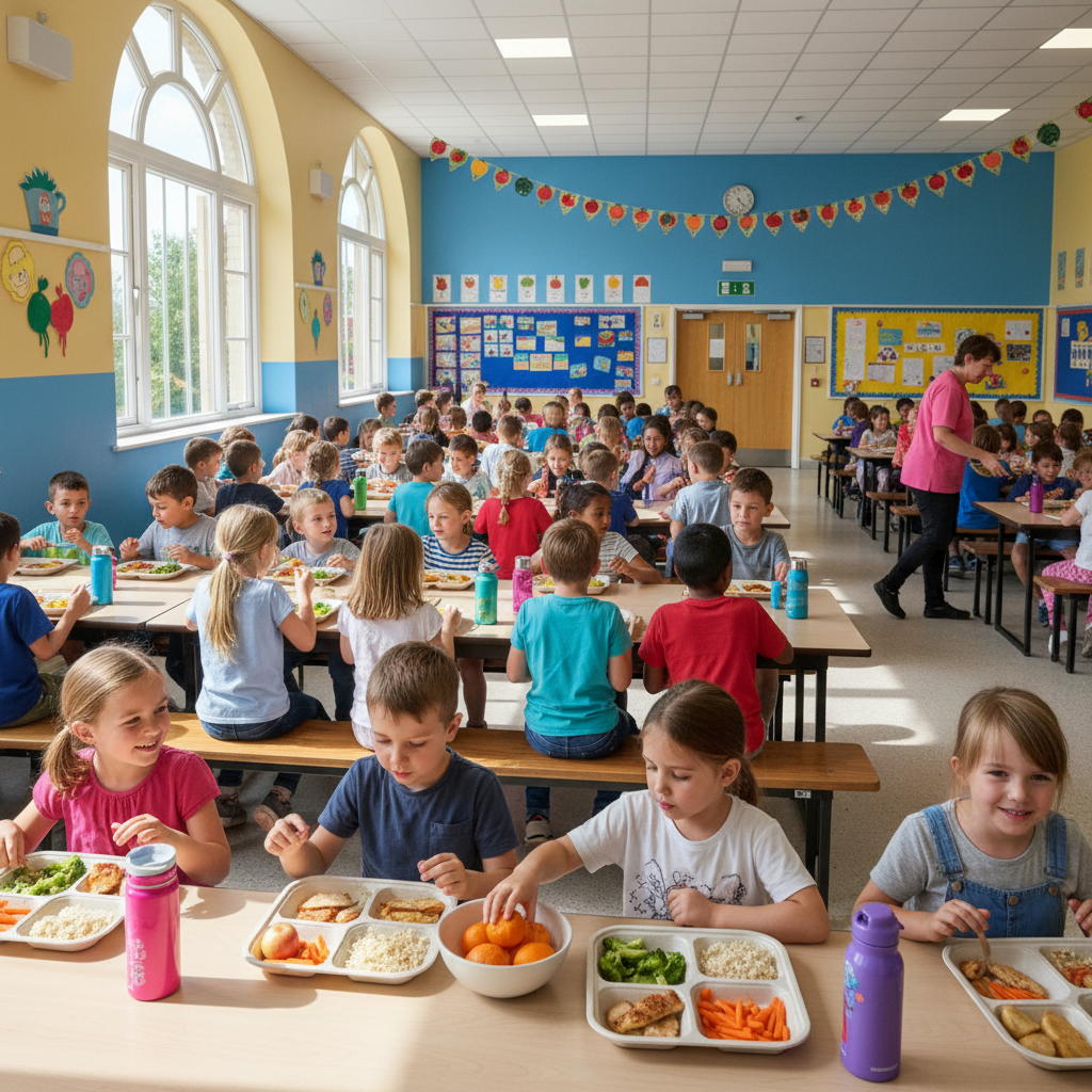 Universal free school meals to reach all Scottish primary pupils by 2029