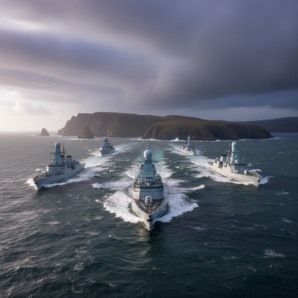 Royal Navy drone boats successfully escort warships in Scottish waters trial