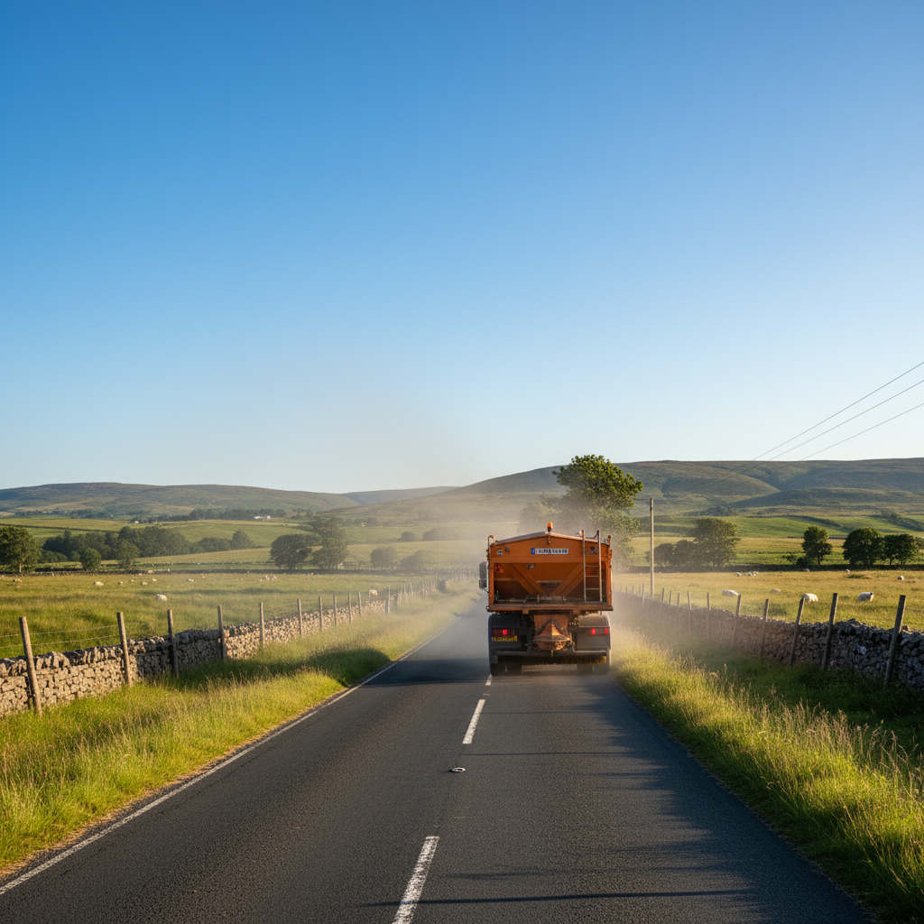 Scottish councils deploy gritters as record June heatwave hits 30C